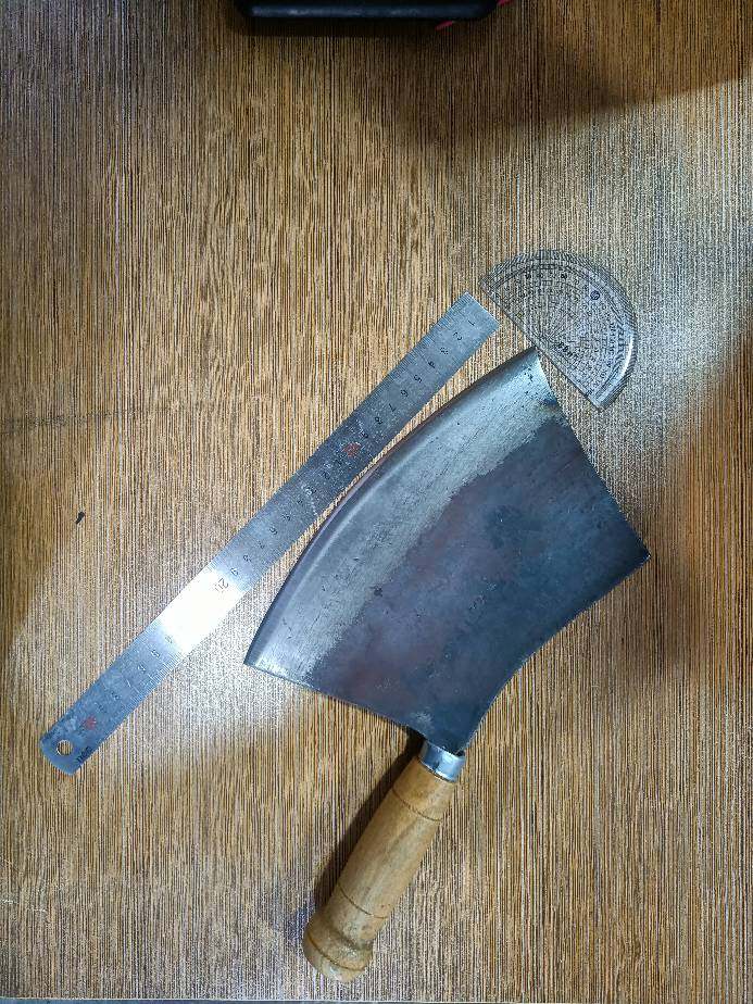 扬州15年老店三把刀老式大号剁骨砍斩刀砍骨刀猪骨菜刀不能砍牛羊