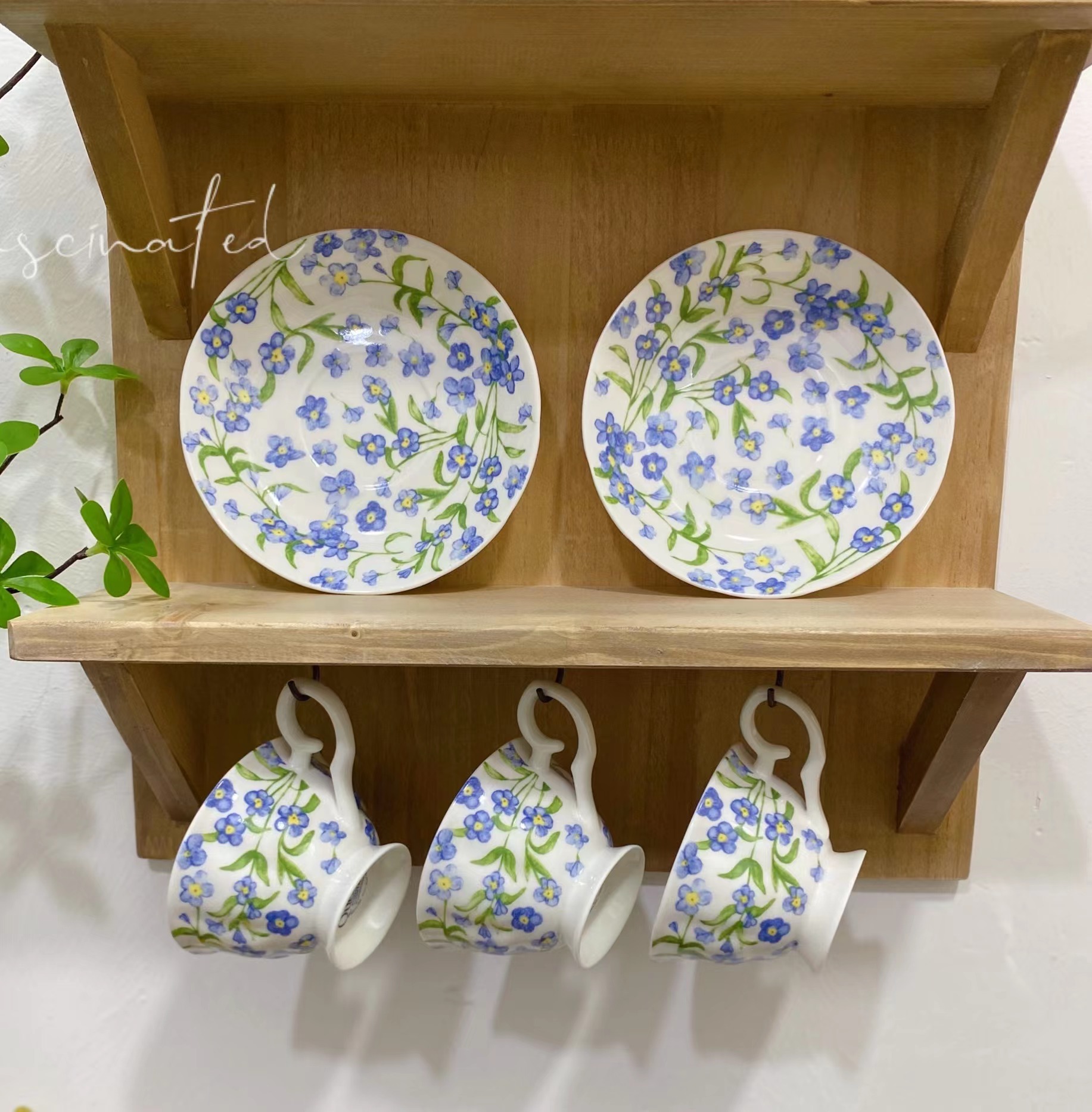 高档骨瓷清凉一夏咖啡杯出口英国