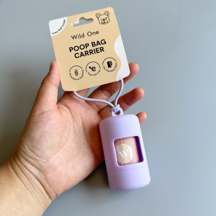 出口老美单环保橡胶囊拾便器 遛狗宠物外出便携捡屎袋 车载垃圾袋