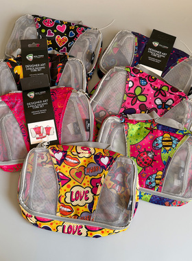 出口意大利原单！超貌美出差旅行拉杆箱衣物分类整理收纳袋三件套