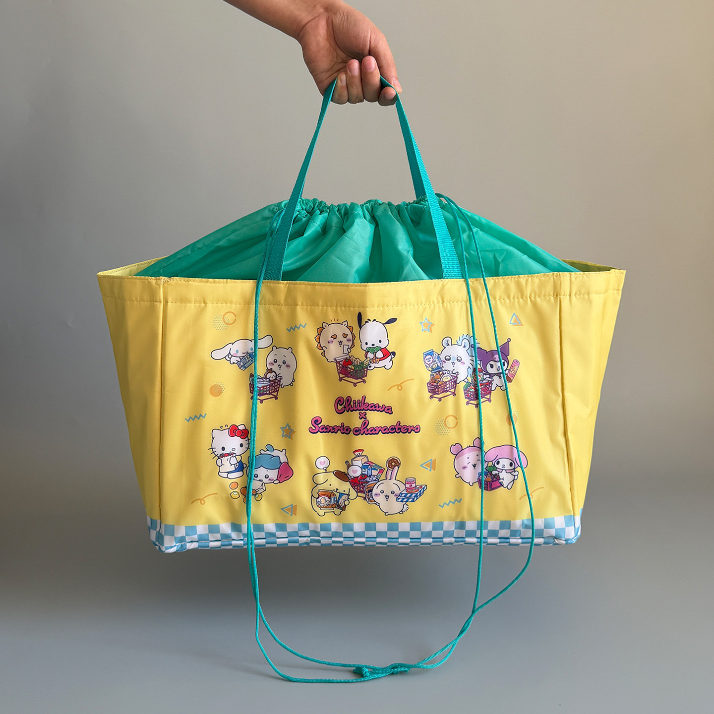 出口日本2025年联名新款！ 超大号环保超市购物保温袋 户外野餐包,收纳整理,购物袋/环保袋/帆布袋,淘宝优惠券,粉丝福利购,淘宝优惠卷