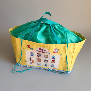 出口日本2025年联名新款！ 超大号环保超市购物保温袋 户外野餐包