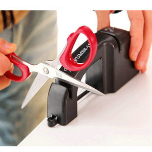 包邮 富民多功能磨刀器 家用快速磨菜刀 手动磨刀石 剪刀 磨刀棒