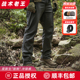 爱默生猞猁加绒软壳裤 男秋冬户外防风防寒登山战术抓绒长裤