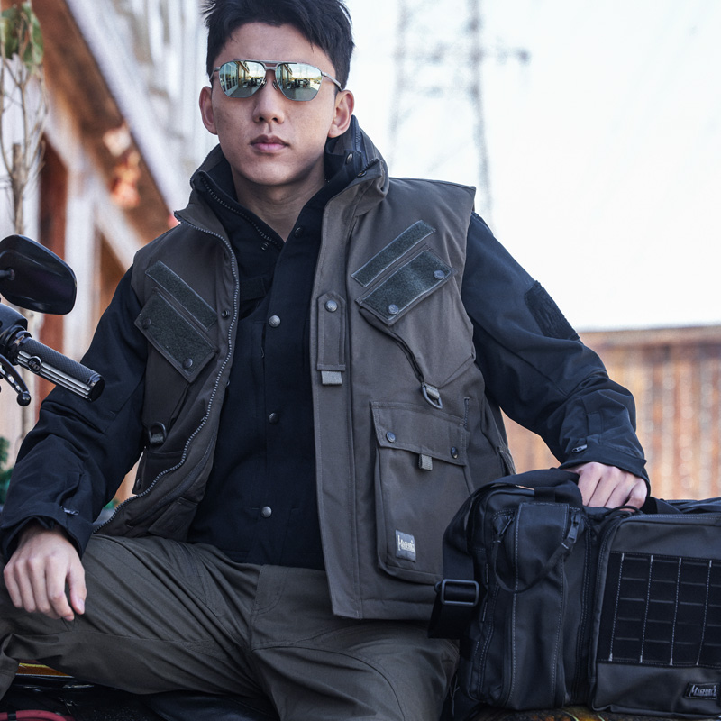 麦格霍斯MagForce多袋防寒防泼水背心功能战术军迷马甲保暖C1101