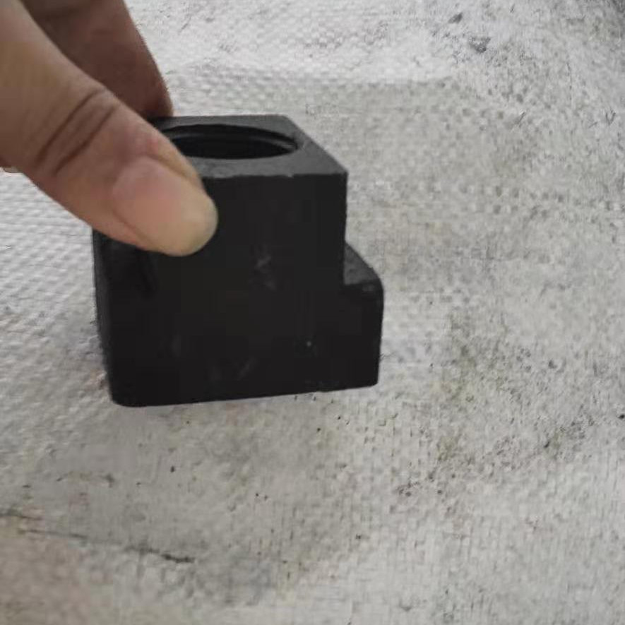 碳钢压板方螺母M12异形T型切边台阶螺母异型螺帽非标定制