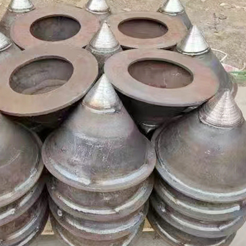 400预应力桩基打桩用圆锥十字开口闭口桩尖桩帽桩靴管桩用500桩尖