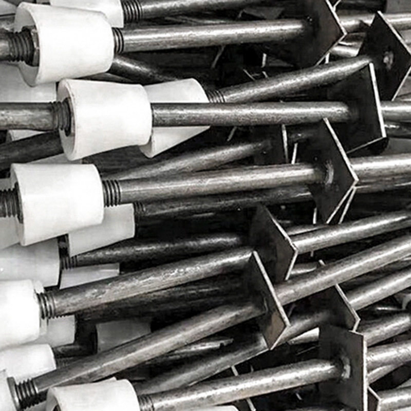 新型三段式止水螺杆中杆外杆锥体螺母分体式穿墙螺杆三段止水螺栓