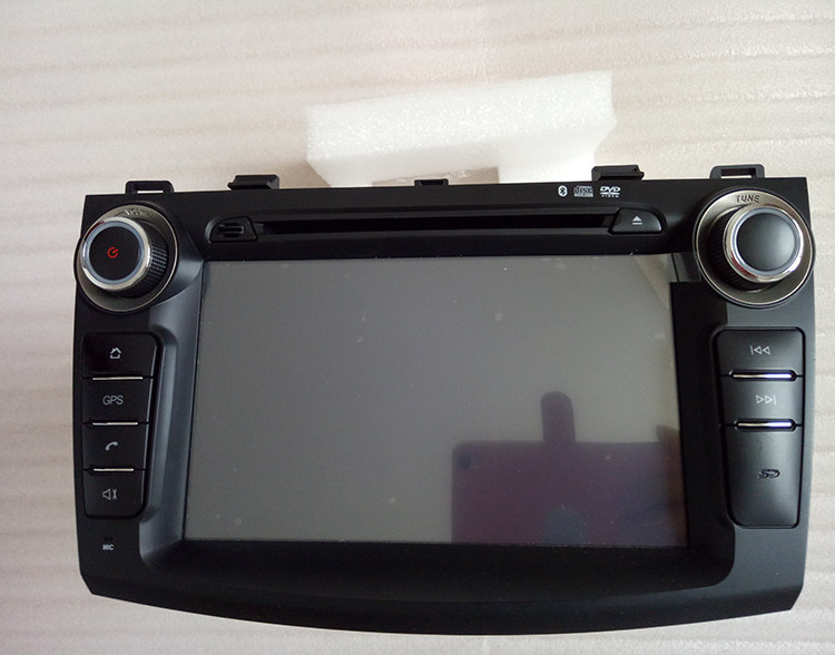 适用新马自达三马3星骋马三专用原车载dvd导航gps一体机原厂风格