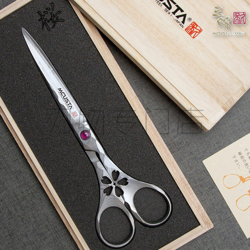 日本剪刀三昧大马士革钢剪刀