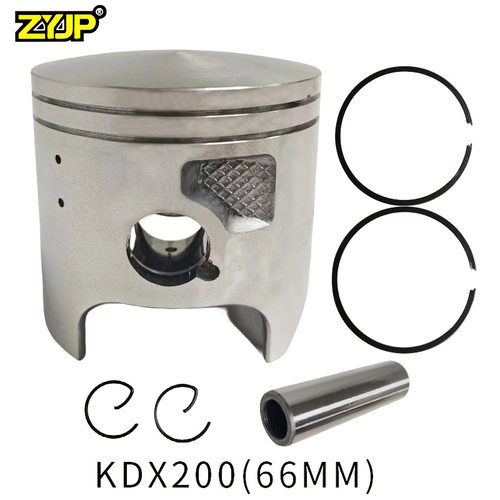 kdx200摩托车活塞直径66mm活塞销16mm适用川崎