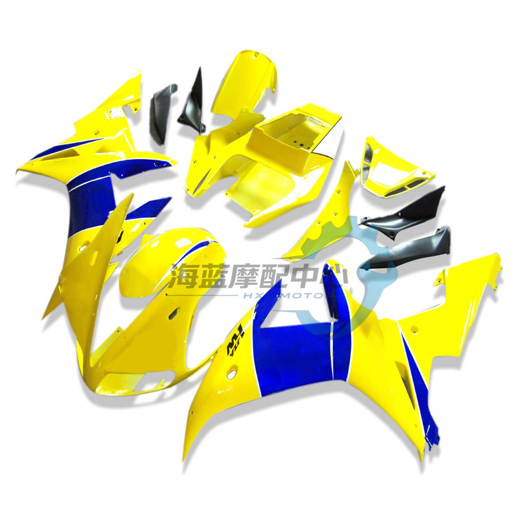 适用于雅马哈摩托车YZF1000 R1 02-03年全车高质量喷漆外壳导流罩
