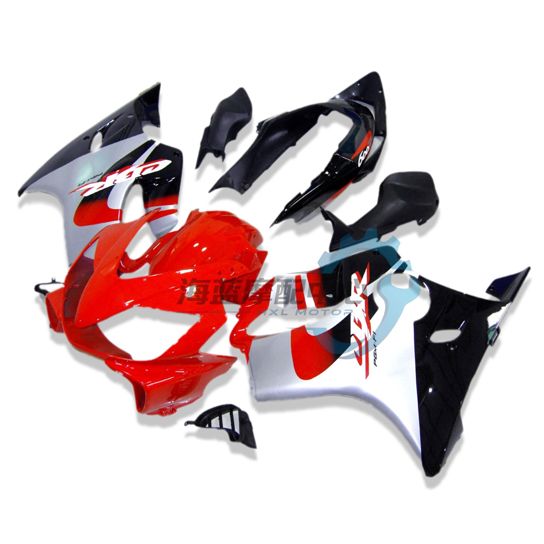 适用本田CBR600 F4i 01-03 04-07年全车外壳护板整流罩头罩大包围