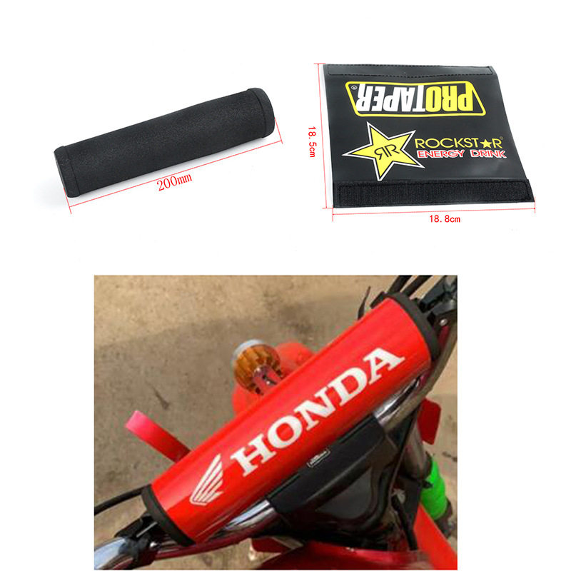 越野摩托车骑士装备街跑越野加强杆棒龙头海绵套把手护胸车把保护