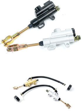 摩托车改装后碟刹后刹泵液压上泵cqr大地鹰越野一字泵后刹车