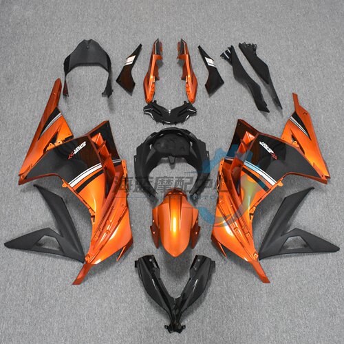 适用川崎忍者ninja300 EX300 全车外壳包围侧护板头罩大包13-17年