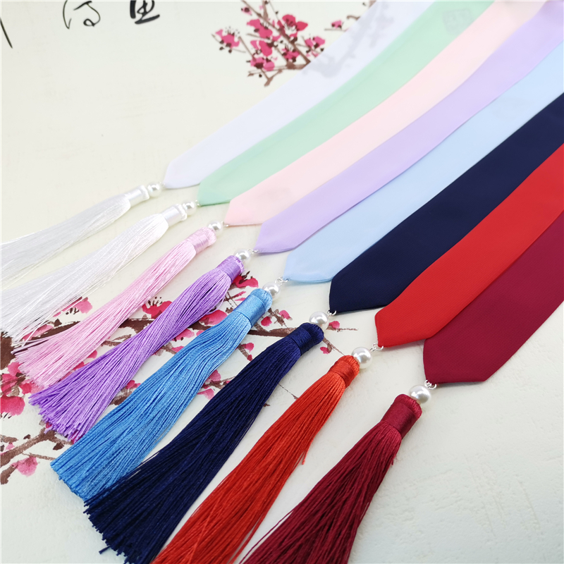 古风发带头绳超仙汉服女绑发流苏