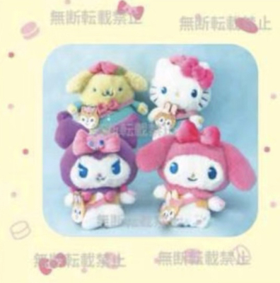 【10月预s 】日本三丽鸥波子汽水糖 kitty美乐蒂库洛米布丁狗挂件