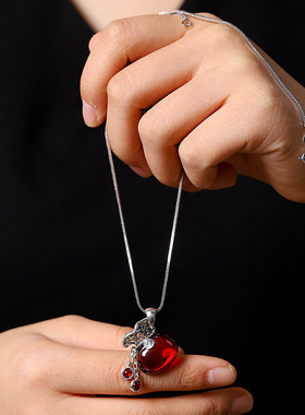 复古做旧钱币招财福袋纯银吊坠