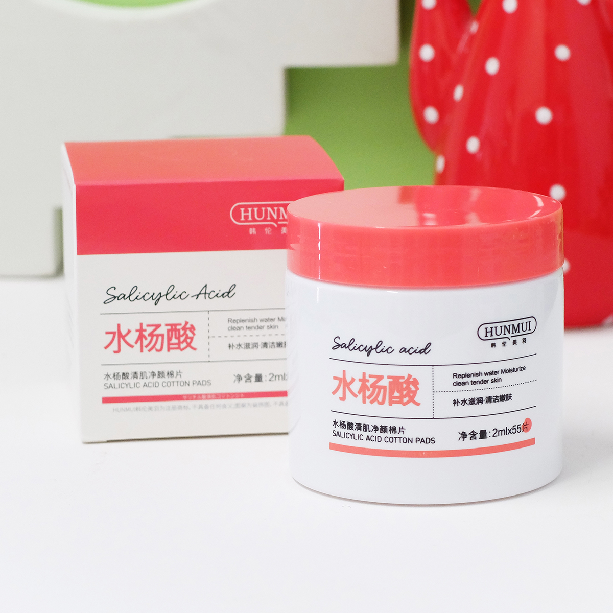 韩伦美羽水杨酸棉片日常型