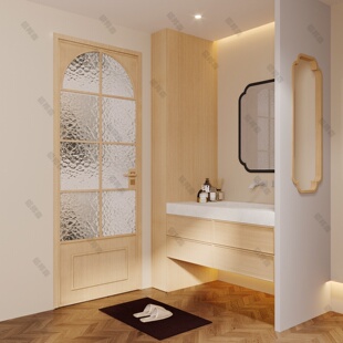 极窄卫生间玻璃门阳台卧室铝合金隔断门洗手间厕所浴室平开门定制