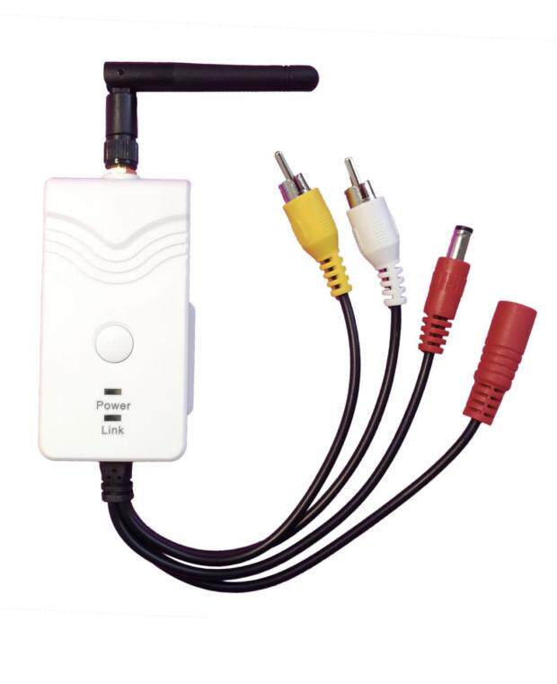 Fpv航拍AV图传转WIFI信号转发器转手机支持安卓苹果903S-PRO