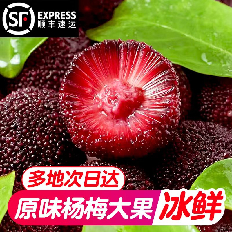 新鲜冷冻杨梅果肉奶茶店专用原料