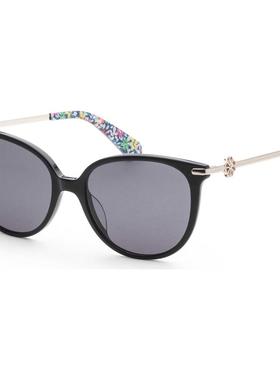 代购kate spade女士太阳镜防紫外线抗UV遮光清晰视野方形黑色