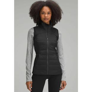 代购lululemon露露乐蒙女士羽绒马甲保暖设计防风性能高领护颈