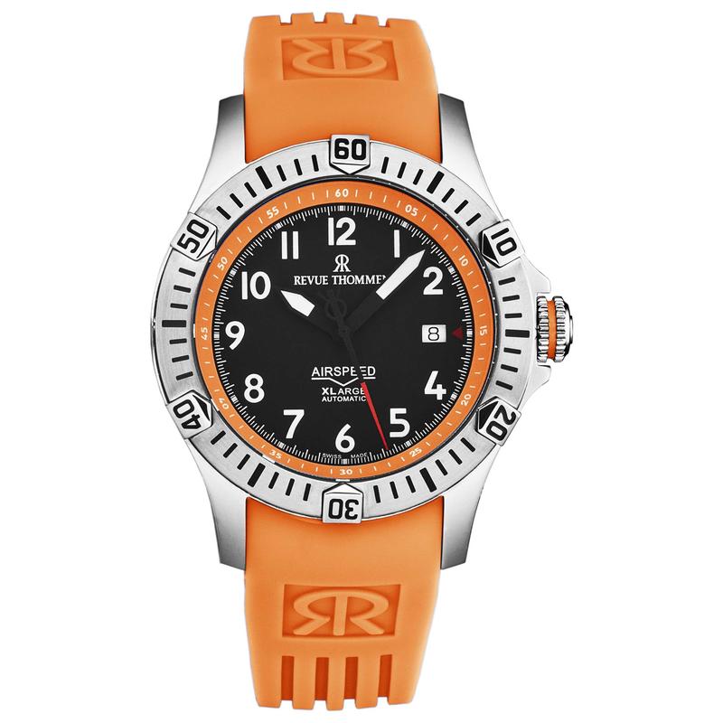 代购Revue Thommen梭曼男士腕表自动上链日期显示夜光指针计时圈