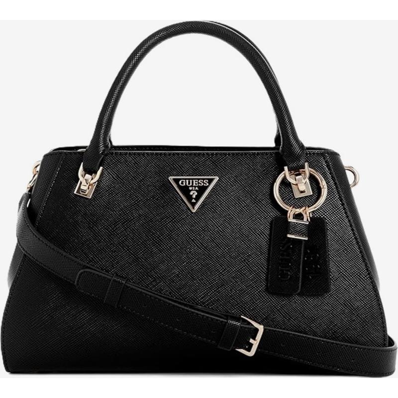 代购GUESS女士手提包日常携带轻便实用可调节肩带多口袋设计黑色