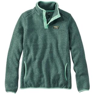 代购LL Bean抓绒衣女透气保暖耐磨防风立领轻量开衫棉质户外休闲