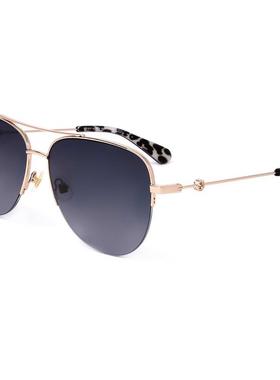 代购kate spade女士太阳镜防紫外线遮光清晰视野耐磨损金属框