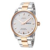 代购 Mido美度男士 腕表日历自动计时防刮钢带防水精钢双色商务