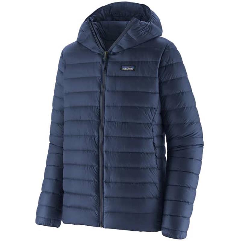 PATAGONIA羽绒服男士保暖防水速干压缩连帽轻量高蓬松度聚酯纤维