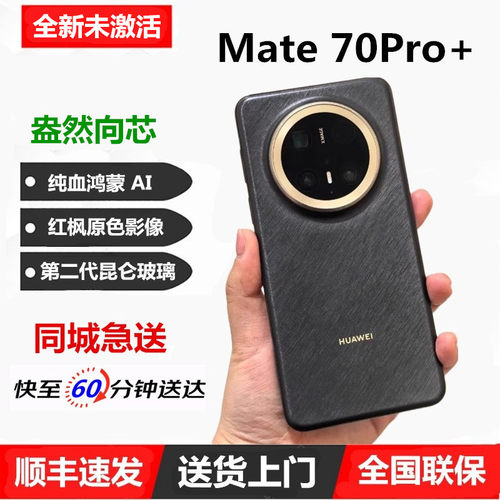 闪送华为Mate70Pro+卫星手机