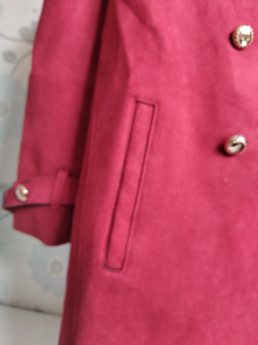 MICHIE 브랜드 재고 할인 세일 여아 봄 가을 레드 윈드 브레이커 재킷 탑 코트 철수