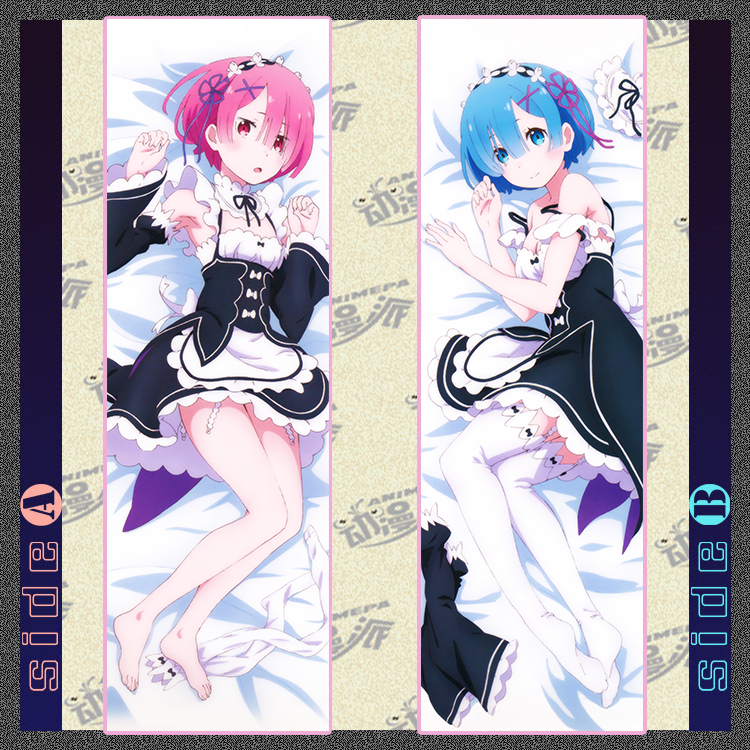 从零开始的异世界生活拉姆蕾姆 动漫二次元等身抱枕 可来图定制