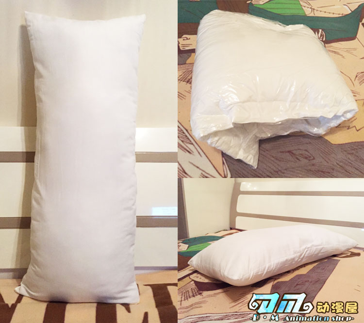 色丁布枕芯高弹性环保PP棉动漫周边二次元定制方形抱枕等身抱枕芯