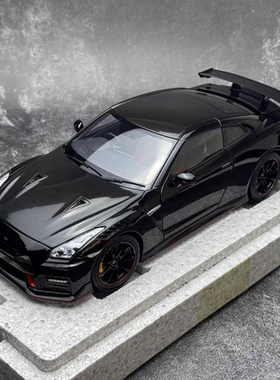 MH 原厂1:18日产尼桑GTR R35 Nissan 50周年版 合金模型 全开门