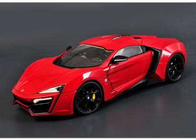 特价现货车模莱肯超跑 AUTOCRAFT原厂1:18跑车仿真合金汽车模型