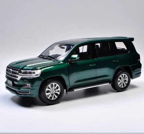 其辉原厂1:18 丰田陆地巡洋舰 LC200兰德酷路泽 合金仿真汽车模型