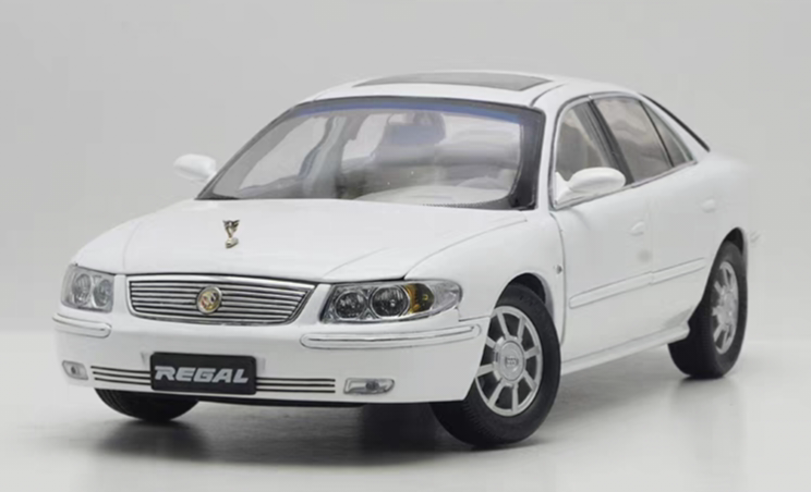 合金全开门1：18原厂上海通用别克老君威Regal合金仿真汽车模型
