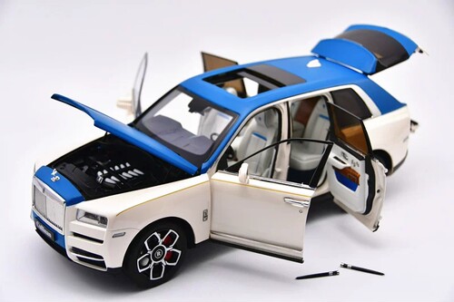 全新原厂1:18劳斯莱斯Cullinan库里南SUV仿真合金汽车模型收藏