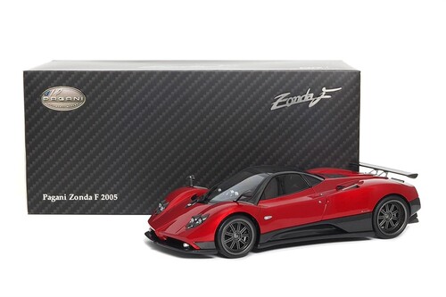 Almost Real似真原厂1/:18帕加尼宗塔Zonda F 超跑合金汽车模型
