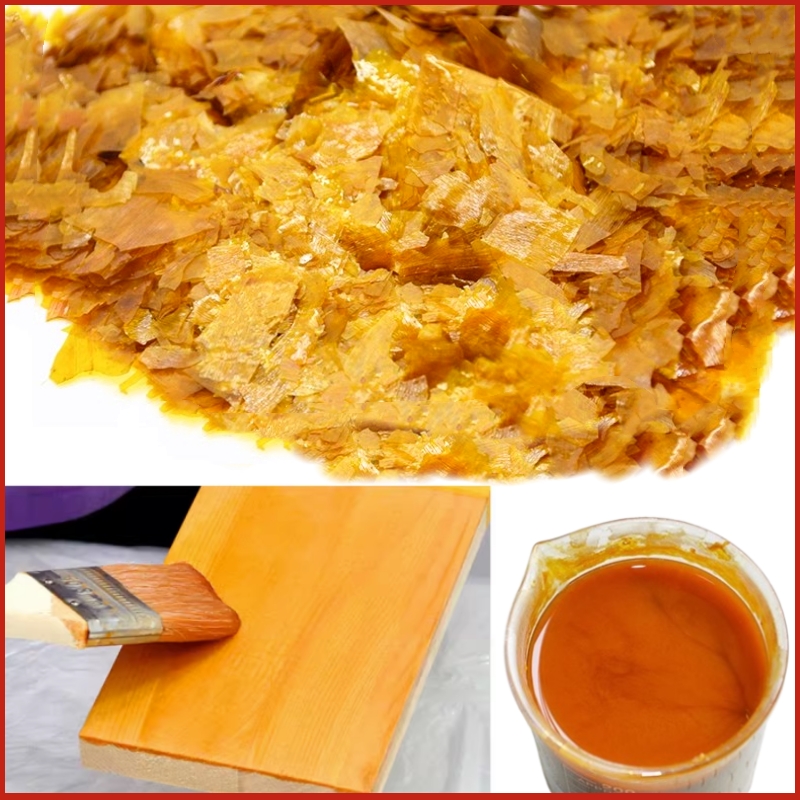 印度天然金黄超薄速溶虫胶漆片