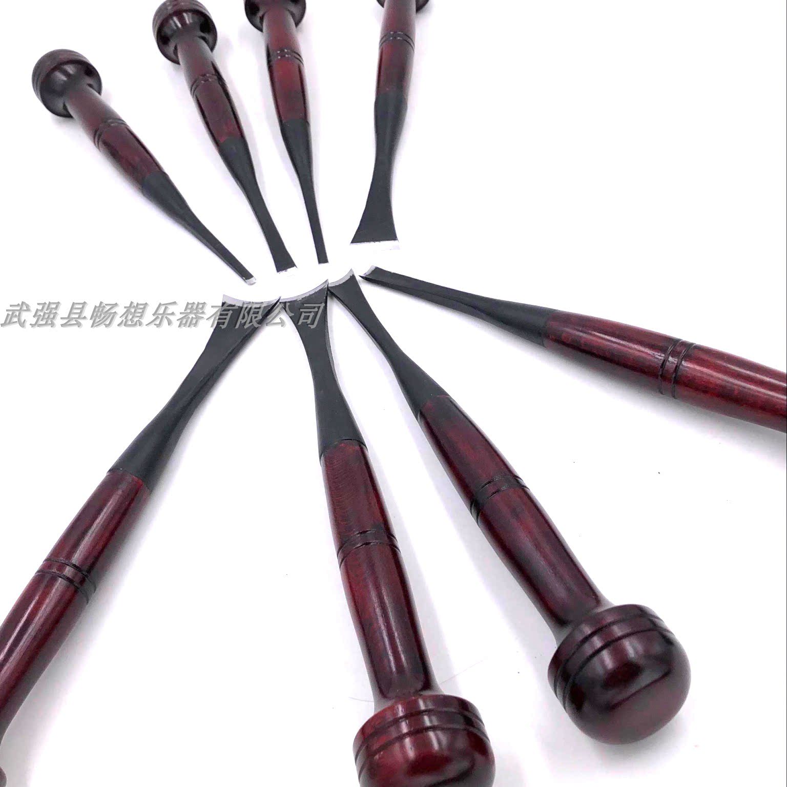 制作工具提琴8把圆刀磨好乐器