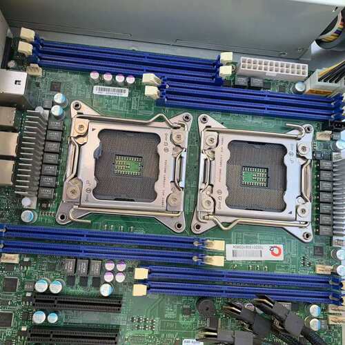 议价X9DRL-iF 双路 全部都带档板 主板 好几张可维修