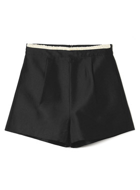 深圳南油NY0P0040高腰遮胯宽短裤子休闲裤女1.29春