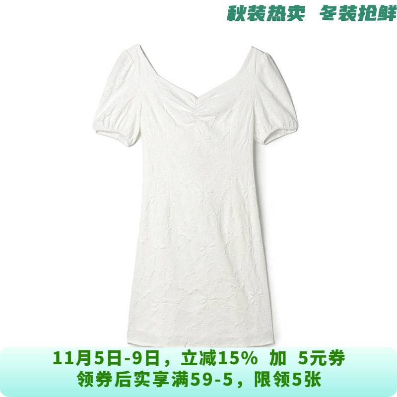 UW0A0039时尚减龄短裙高级感裙子连衣裙女6.7夏